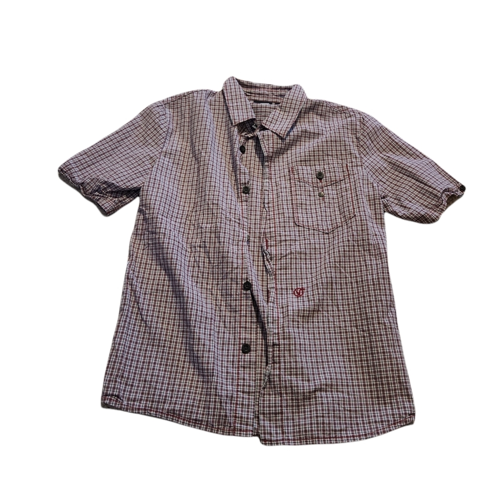 Vans Plaid Button Down Shirt